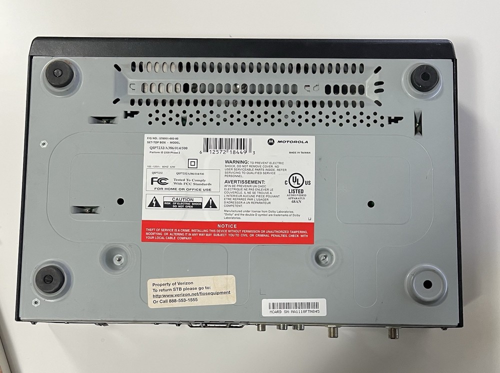 Motorola Verizon QIP7232 2
