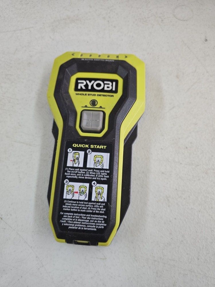 RYOBI ESF5002 Stud Finder Auto Depth Scan Tech Hand-Held Whole Stud