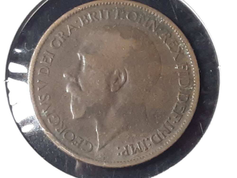 1917 Great Britain Half Penny