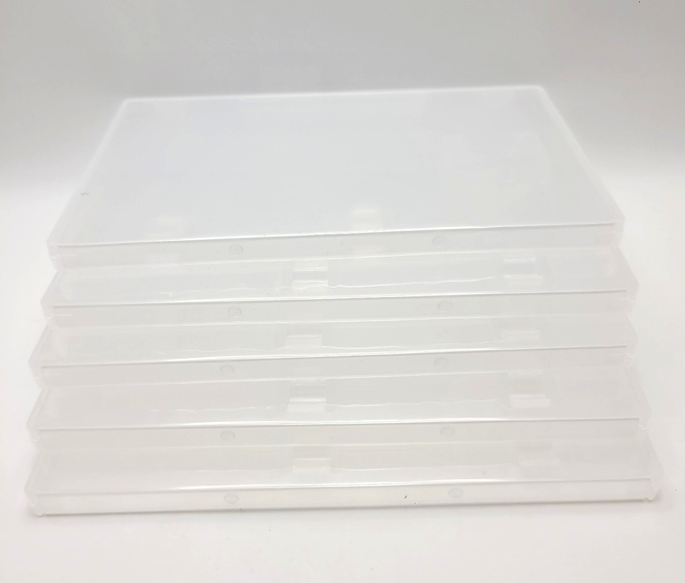 5x Nintendo Switch 1 Game Box Case Replacements - Clear - Brand New