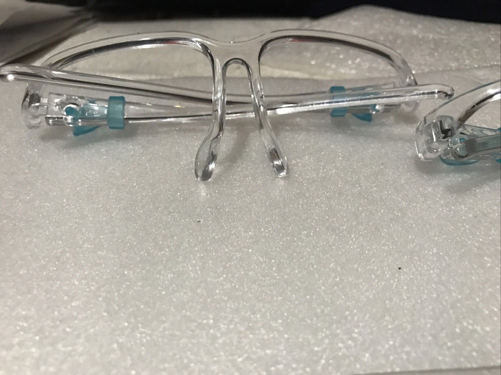 Face Shield Glasses with Replaceable Shields/ 2 Pair & 8 Face Shields # 117