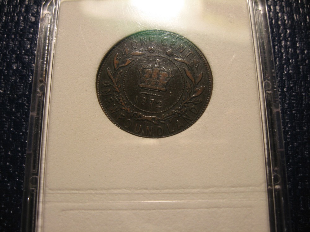 1872H Newfoundland coin set