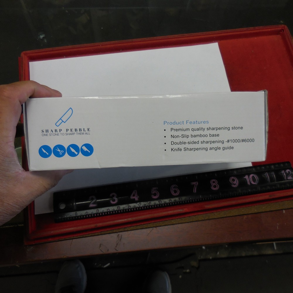 Sharp Pebble Knife Sharpening Stone -#MB & EP