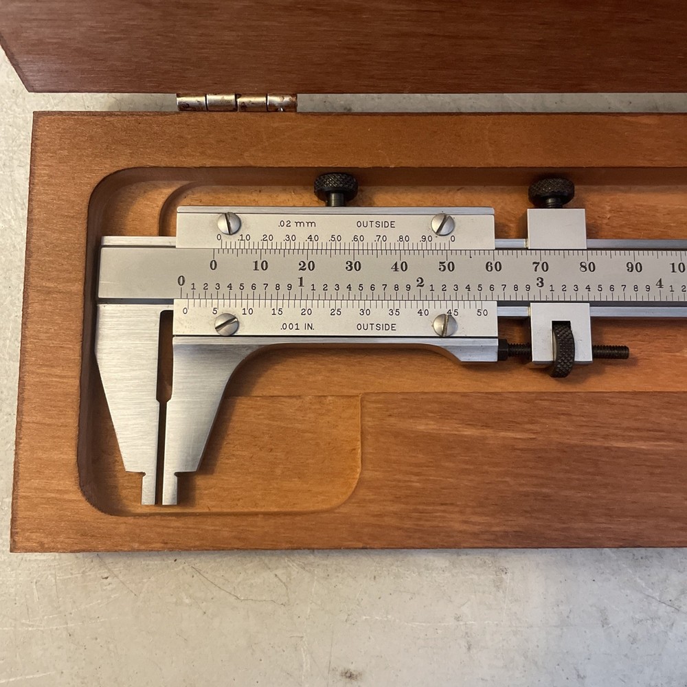 Starrett 123EMZ-6 MASTER VERNIER CALIPER