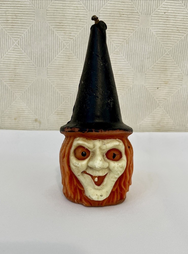 Vintage 1950- 1960’s Gurley Witch Candle Unlit