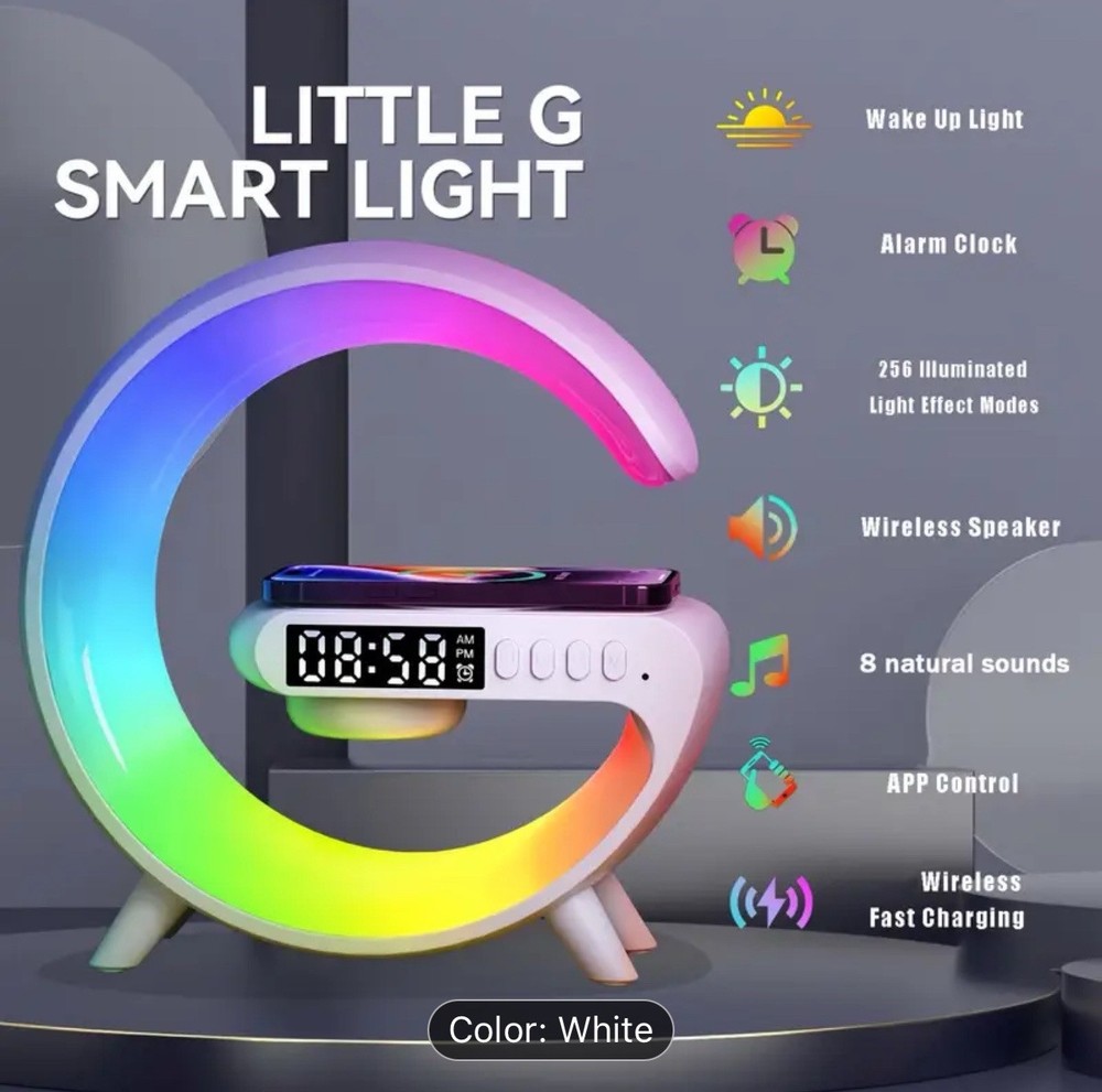Wireless Speaker Wireless Charging Night Light Sound System