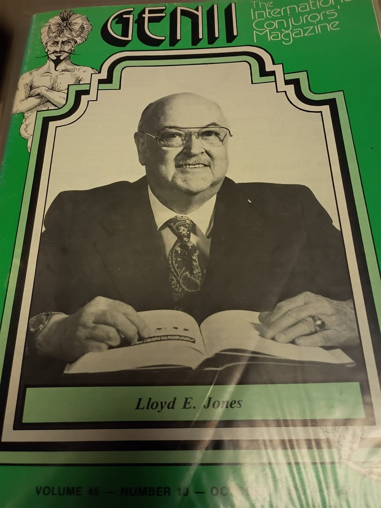 Lloyd E. Jones Genii Magazine Issue 1981 #9