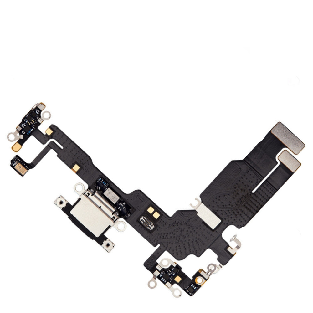 For Apple iPhone 15 Pro Max Plus Audio Jack Mic Charging Port Dock Flex Cable