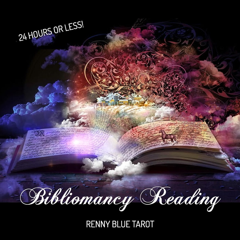 Bibliomancy Psychic Reading Book Divination - Long Reading (Any Question)