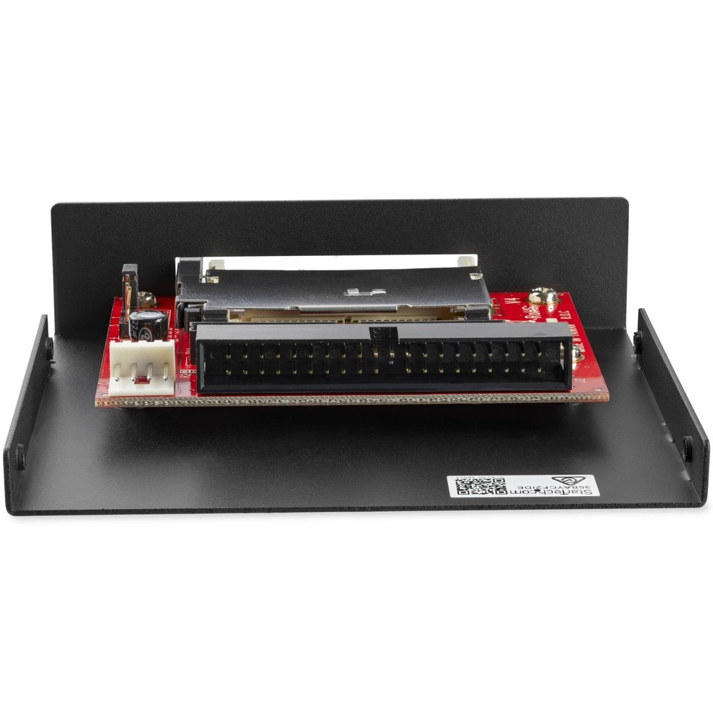 StarTech.com 3.5in Drive Bay IDE to Single CF SSD Adapter CompactFlash, Black