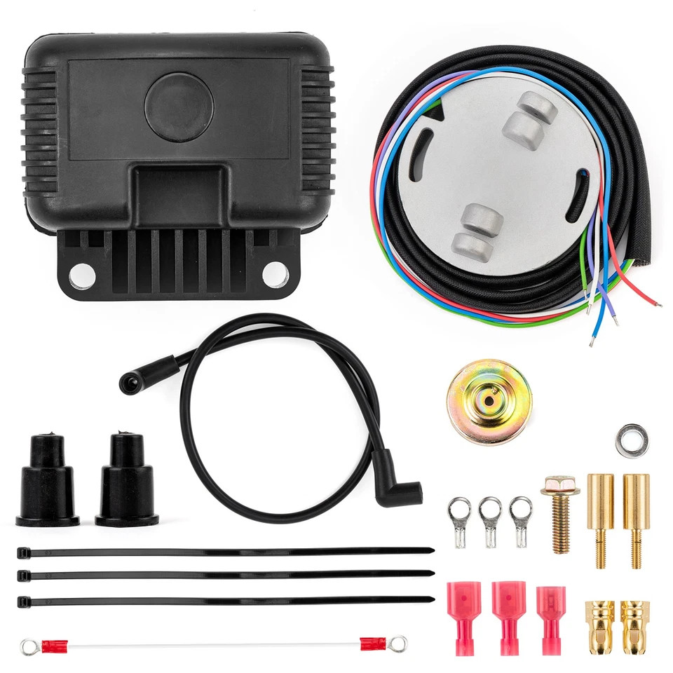 NEW 53-660 Single Fire.Programmable Ignition Kit For Big Twin Evo 53-644