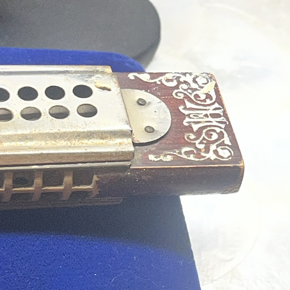 M Hohner's Best German Made Double Sided Harmonica Hammered Reeds