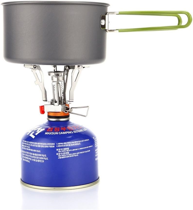 Portable Camping Stoves Backpacking Stove with Piezo Ignition Stable Support ...