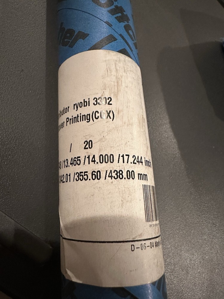 Böttcher RYOBI 3302H Position #7, 11 Distributor Form Roller