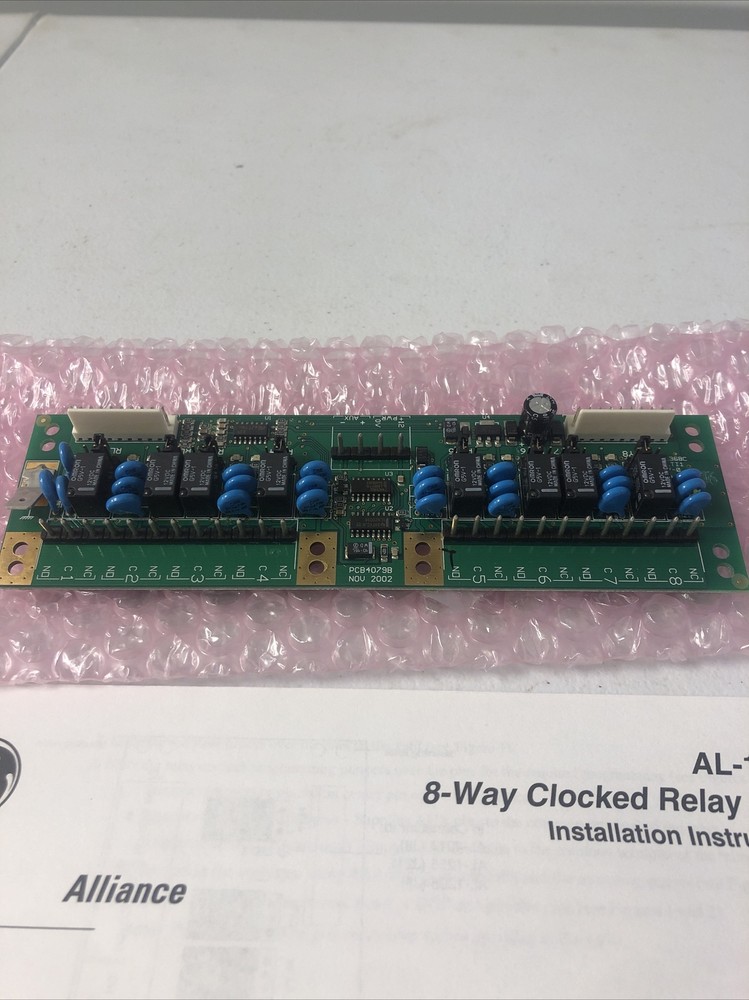 GE Security AL-1813 8 Way Relay Module.