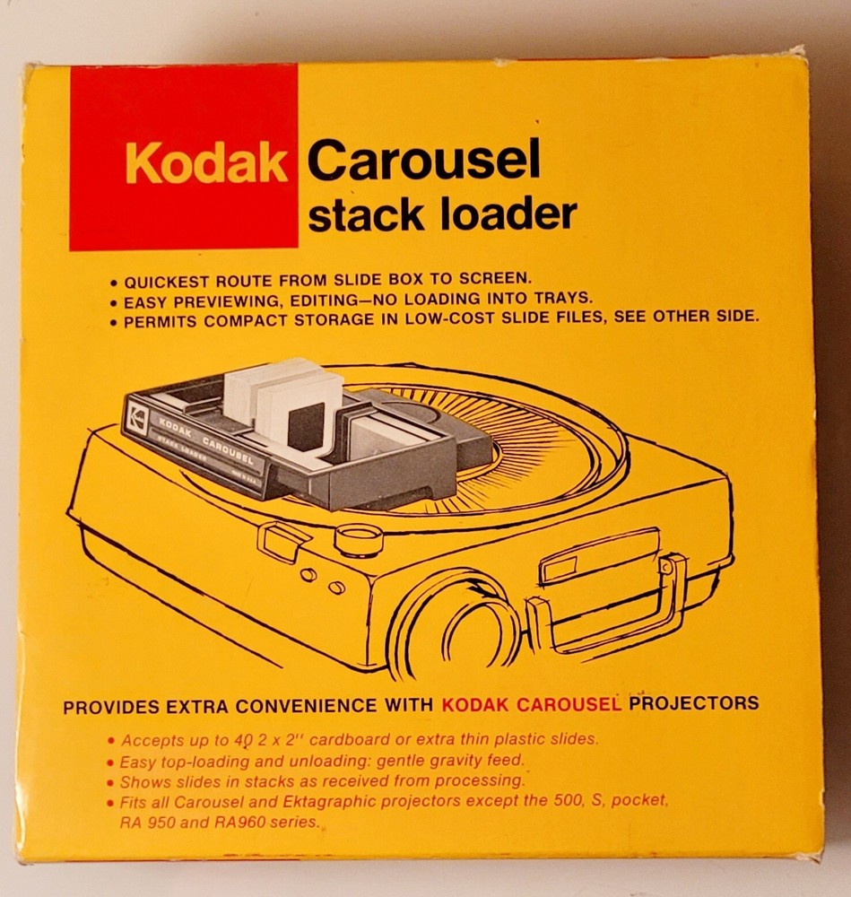 Kodak No. B40 Carousel Stack Loader Vintage 1960s