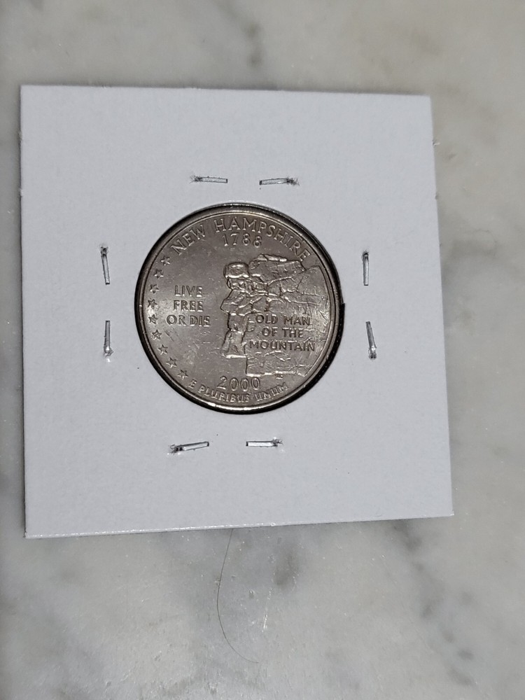 2000-P New Hampshire State Quarter- Uncirculated