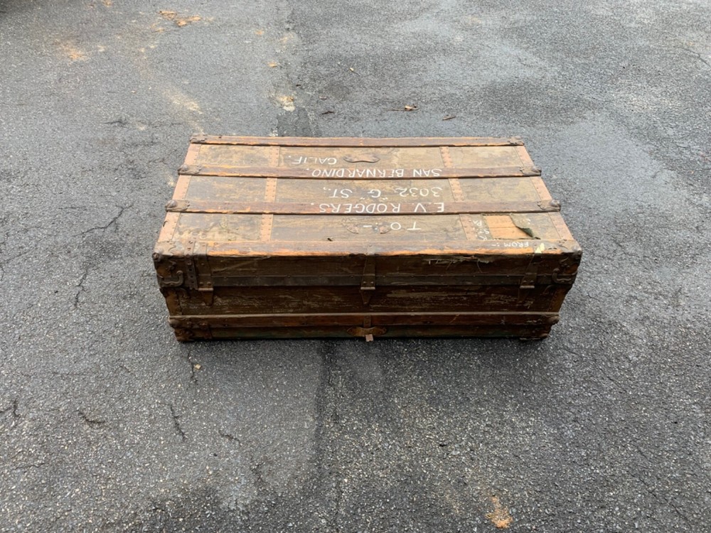 Strawbridge and Clothier Vintage Steam Trunk