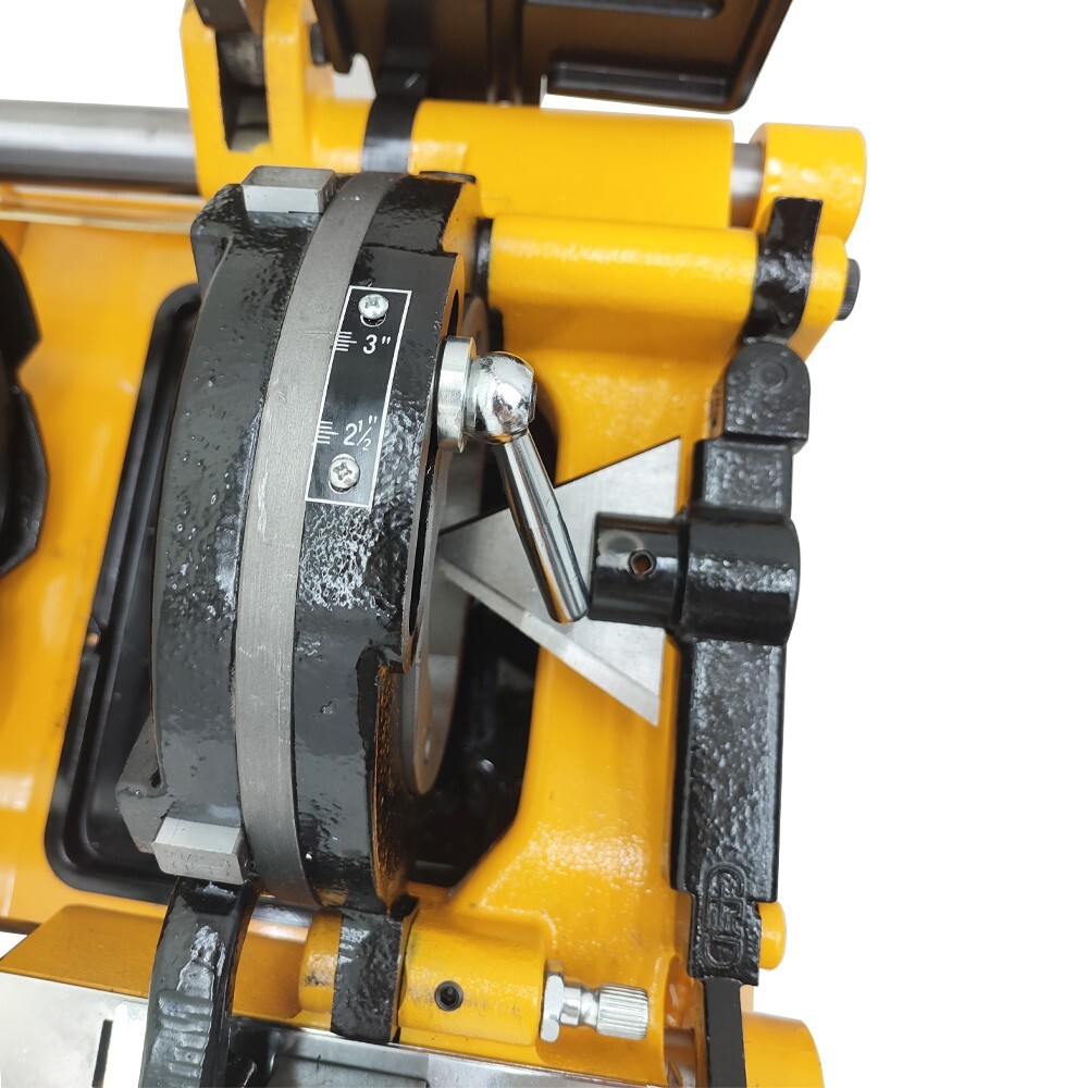 Electric Threading Cutter Pipe Cutting Threader Machine 1/2"-3" w/NPT/BSPT Dies