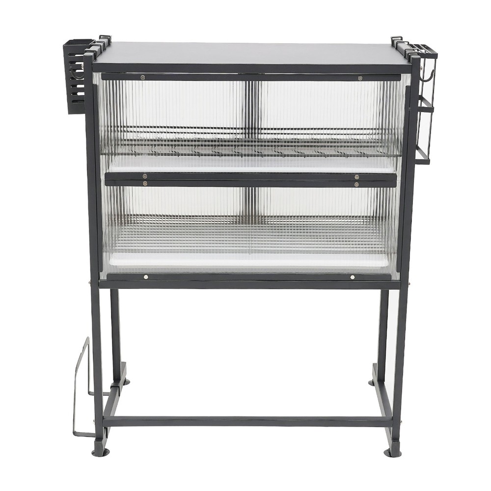 Iron Kitchen Storage Rack Vertical Microwave Oven Rack Kitchen Storage Shelf