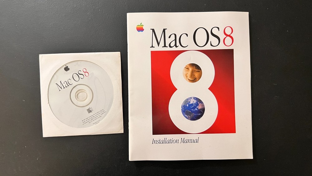 Vintage Apple Mac OS 8.1 Operating System Installer CD Disc PowerPC Macintosh