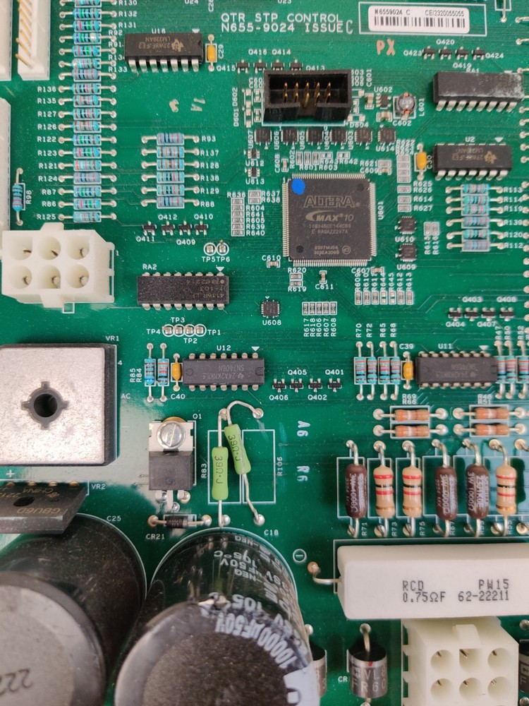 PerkinElmer Clarus GC N6559024 issue C QTR Step Controller Board PCB