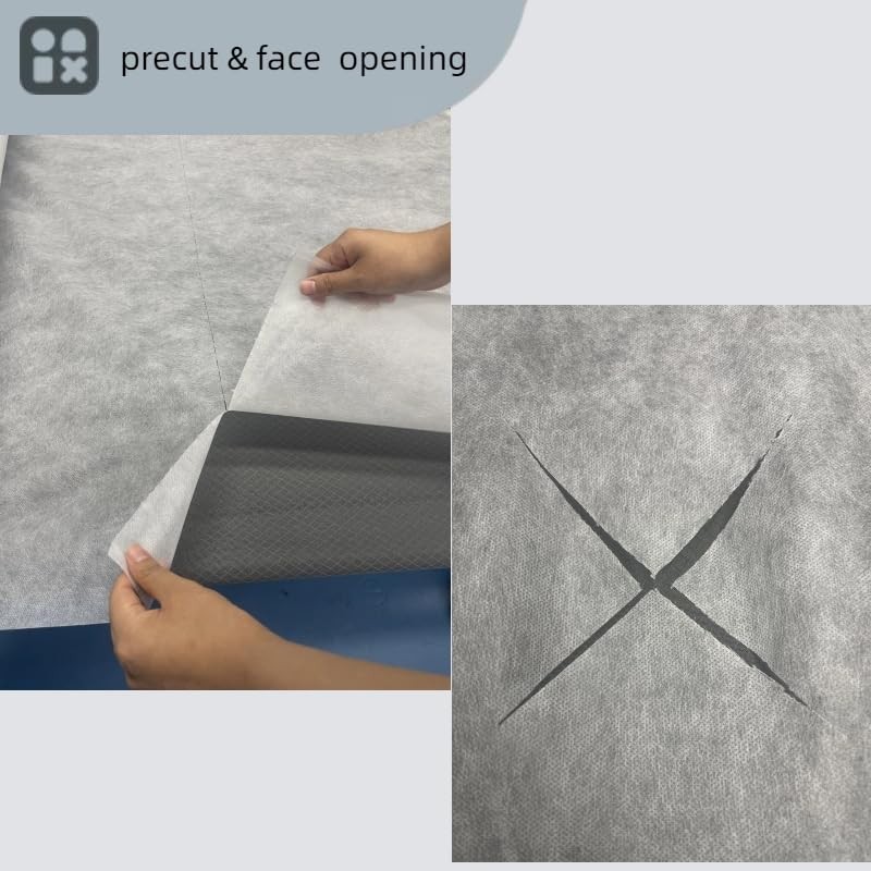 Disposable Massage Table Sheets -71" x 31.5" x 50 Sheets/Roll, 30 g/㎡-2 Roll Non