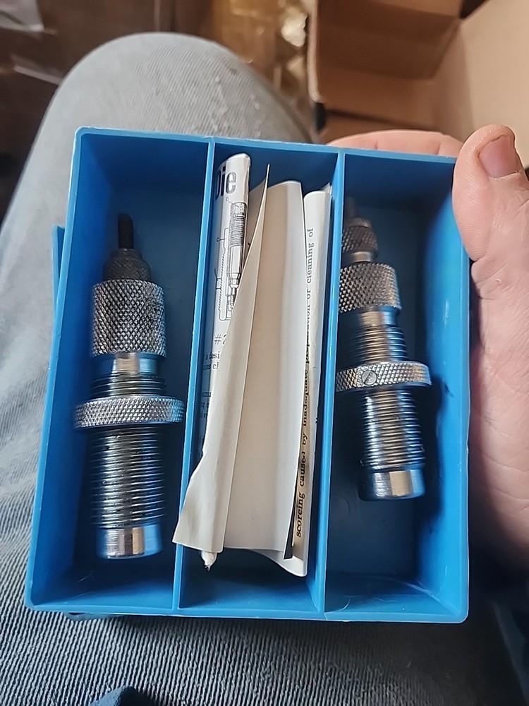 Pacific Chrome Plated Dies 300 Savage FL Die Needs Decapping Pin