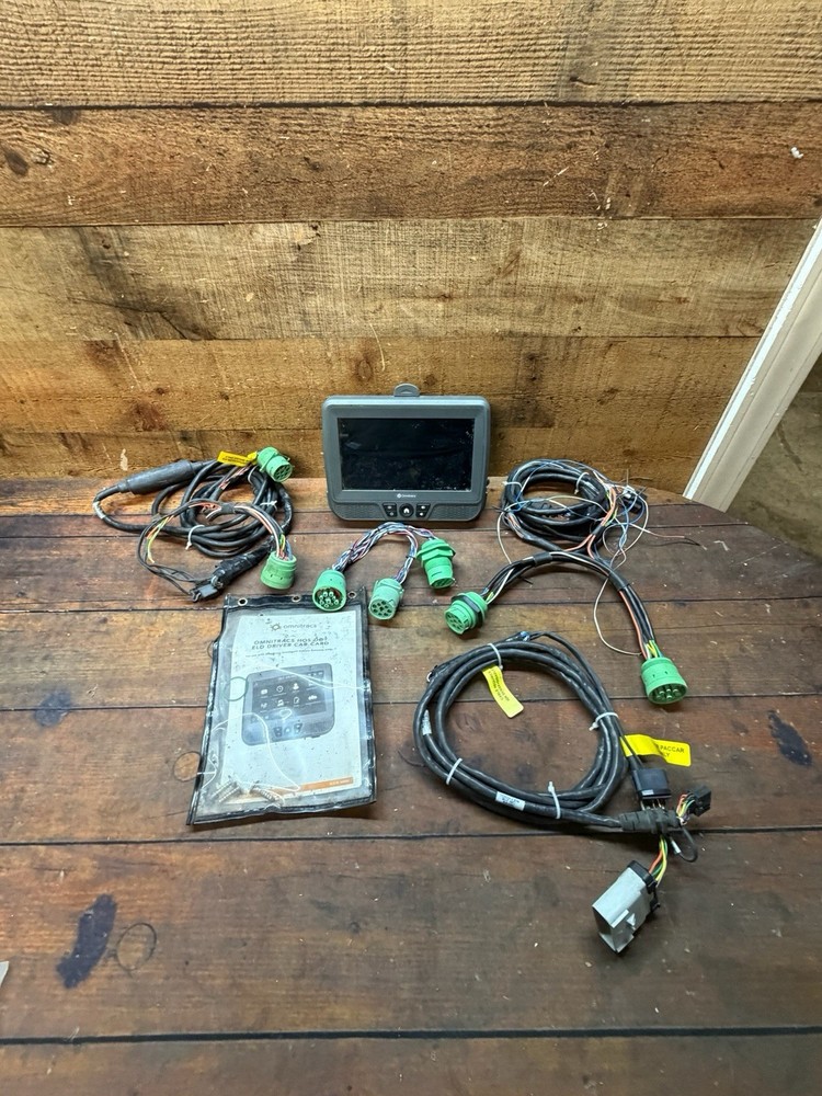 Omnitracs IVG ELD Fleet Tracking Device + Cable Harness Untested