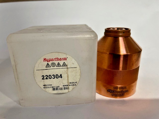 HYPERTHERM NOZZLE 220304 RETAINING CAP 45AMP