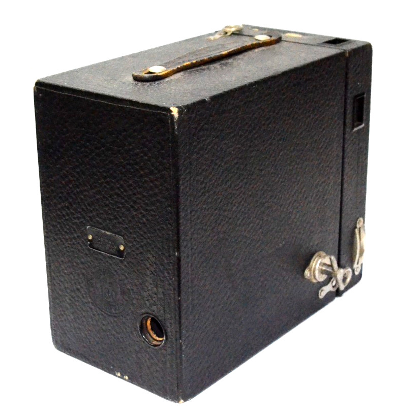Kodak No. 2C Model A Brownie Box Camera- Shutter Works - READ DESCRIPTION