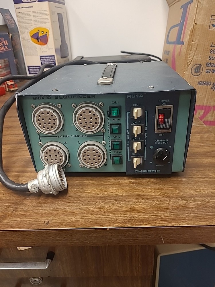 reflex 20 sequencer rs1a Christie.