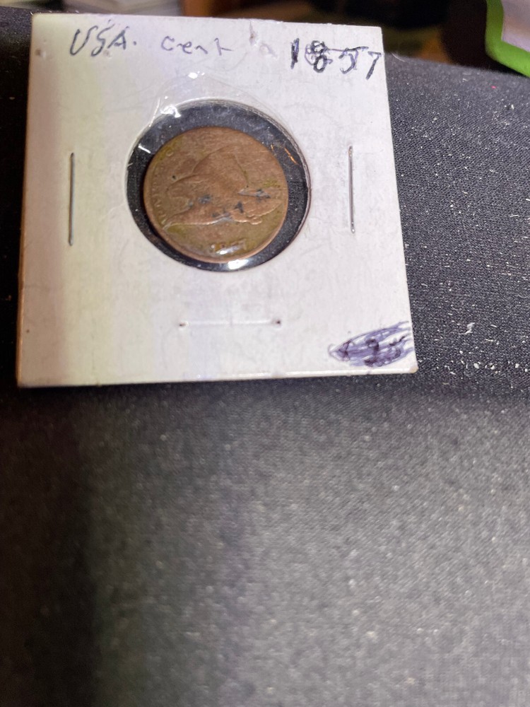 1857 - US 1 CENT [ FLYING EAGLE ]