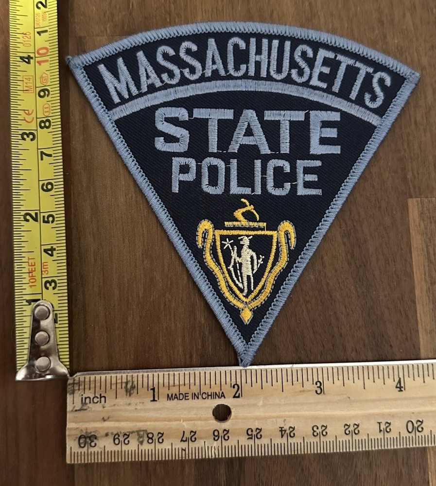 MA Massachusetts State Police Patch