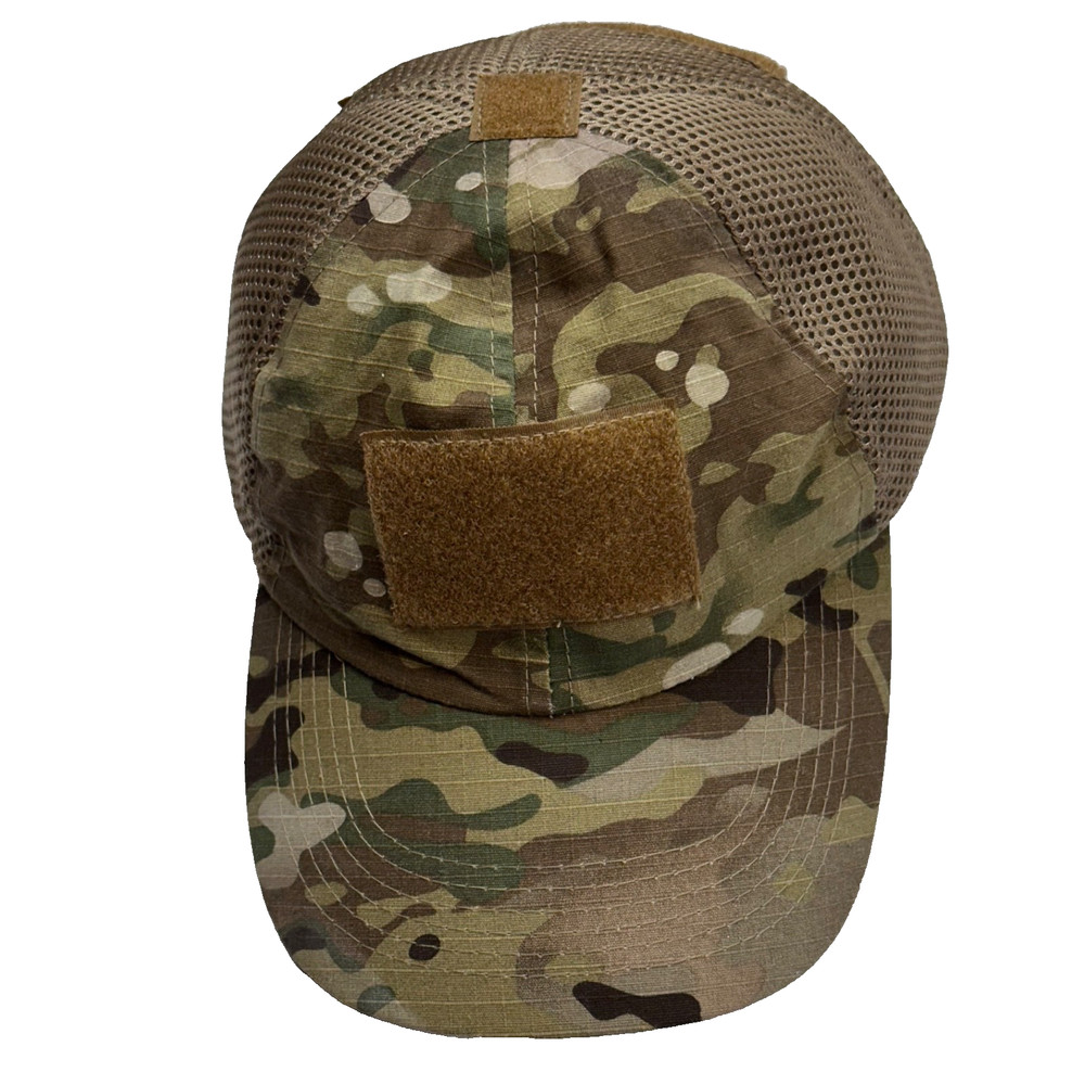 Tactical OCP Ballcap Mesh Snap back Loopfront One size  hat Camo