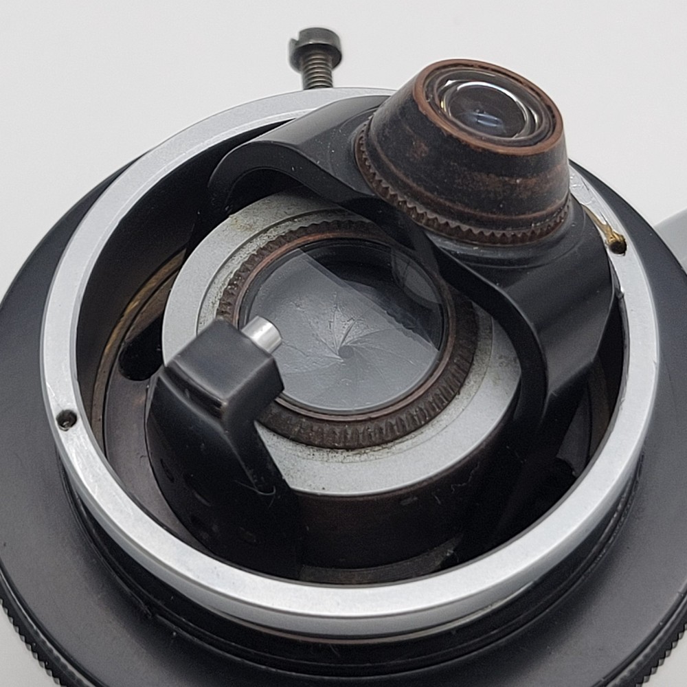 Leitz Microscope Berek Swing Out Condenser