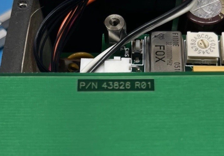 Electronic Chips Inside Testing Light Box For Perhaps Plastic Bottles Integrity.