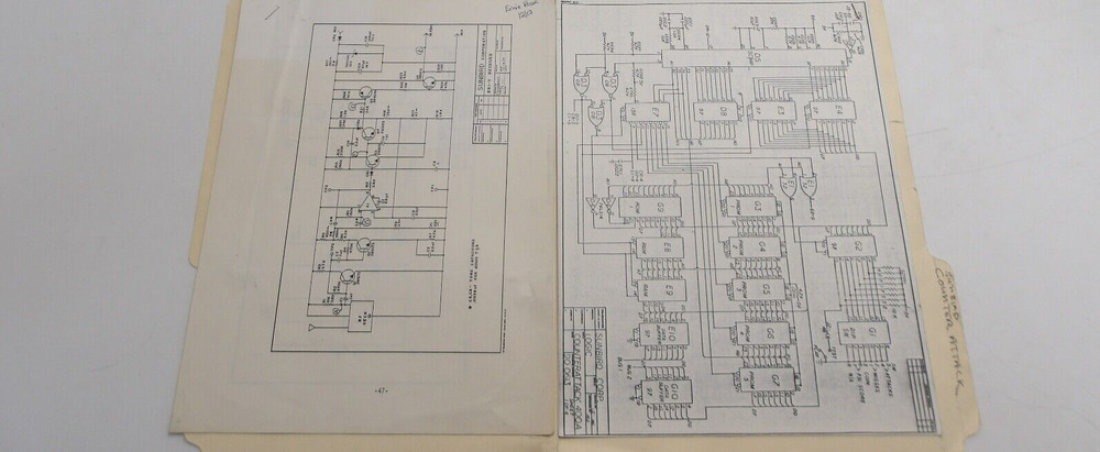 Sunbird - Counter Attack -  Schematics Copy 8 Pages