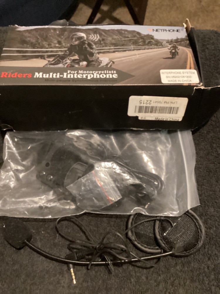 Netphone V6c Riders Multi-interphone for Motorcyclists