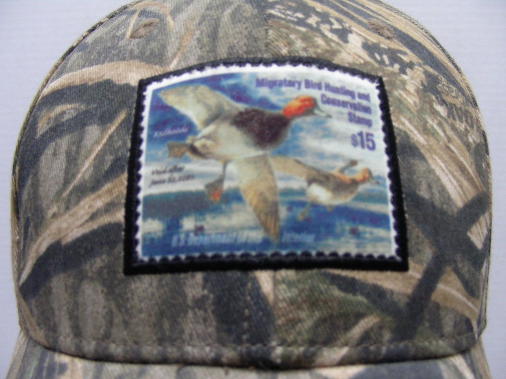 MIGRATORY BIRD HUNTING & CONSERVATION STAMP One Size Adjustable Baseball Cap Hat