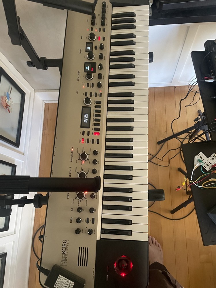 King Korg S61 - *Limited Edition”* Analog Modeling Synthesizer Silver
