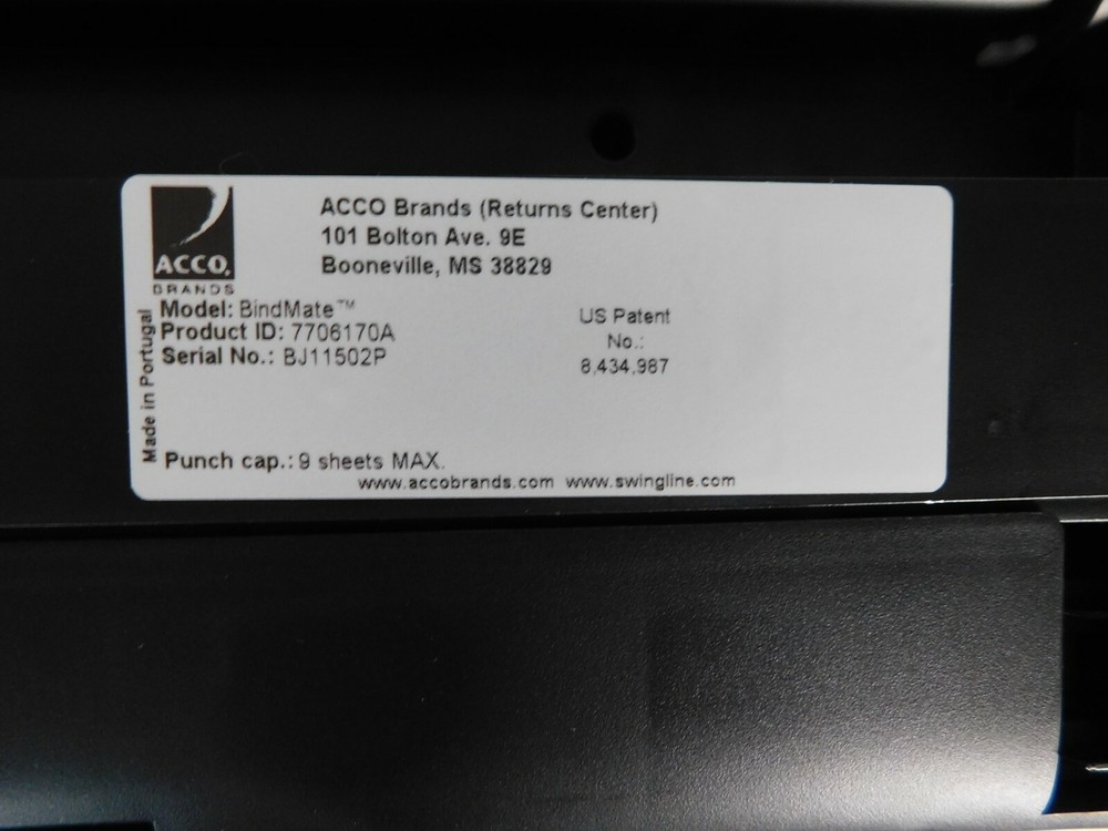 GBC CombBind C12 SwingLine Comb Binder & Punch