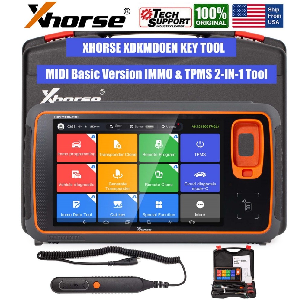Xhorse Key Tool MIDI Basic Version All-in-One IMMO/TPMS/Progarmming/Diagnostics