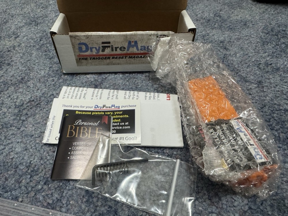 DRYFIREMAG Dry Fire Training Magazine for Single Stack Glock 43X/48
