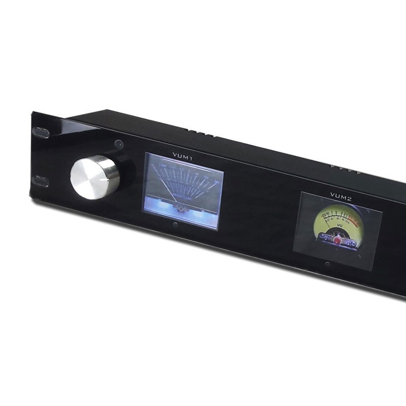 Multi-mode 4Ch LCD VU Meter Volume Controller with Digital Volume Potentiometer