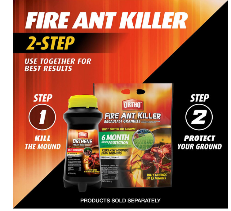 Ortho Orthene Fire Ant Killer (Twin Pack) - New Sealed