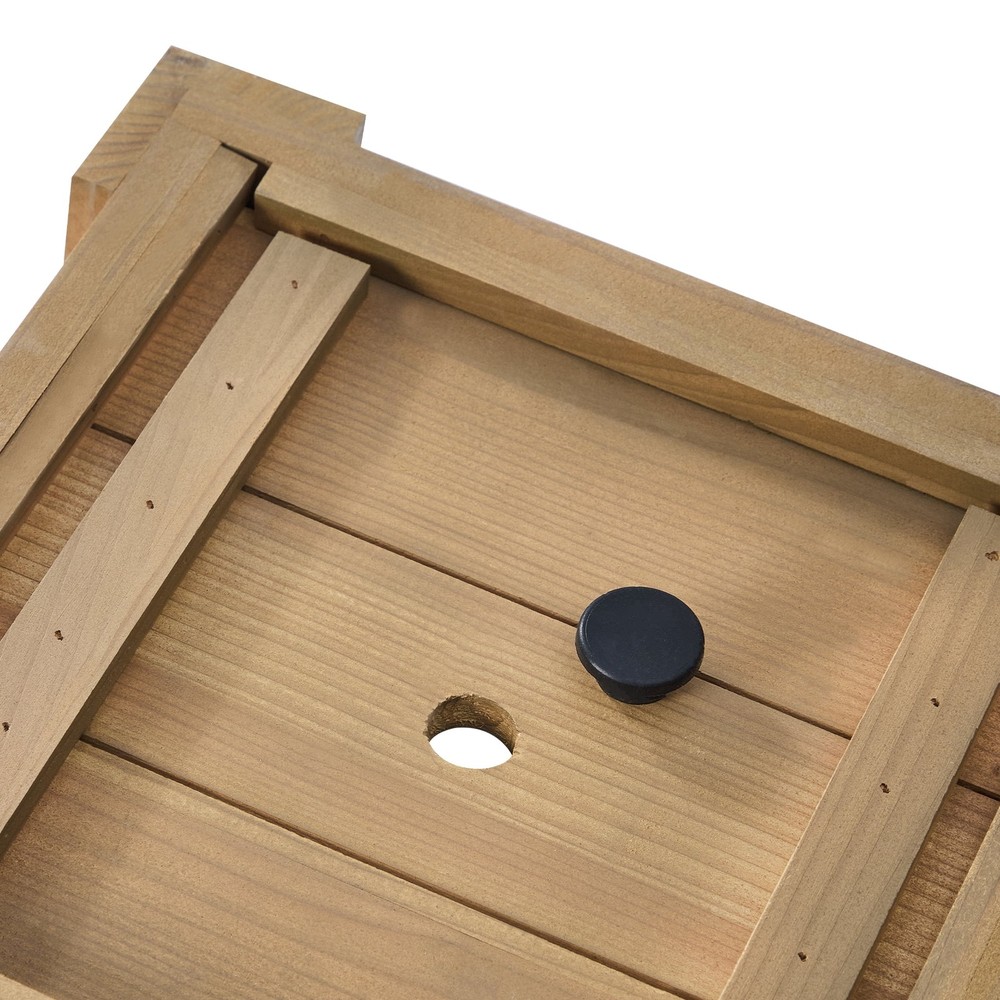 16 in Tall Wood Planter
