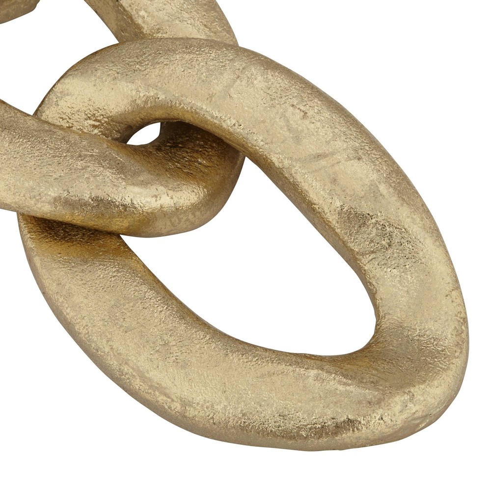 Eternity 12" Gold Finish Chain Decorative Accessory