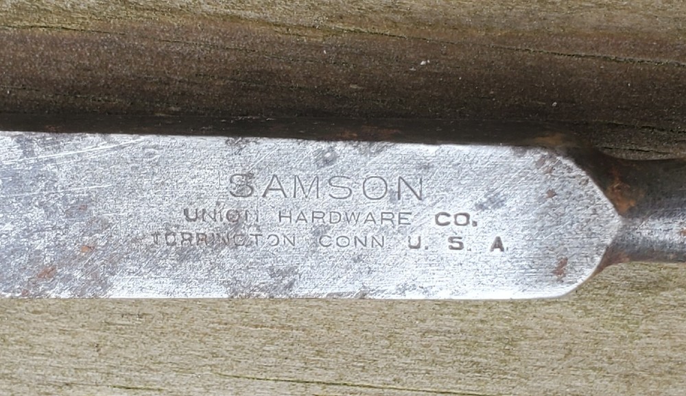 Vintage SAMSON UNION HARDWARE CO. 1/2” Socket Chisel