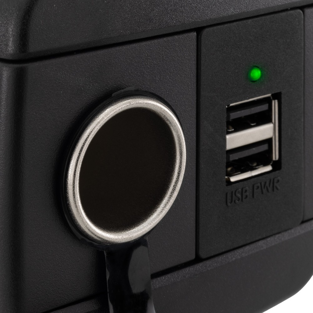 RecPro RV 12V Cigarette Lighter Socket with Dual USB Ports